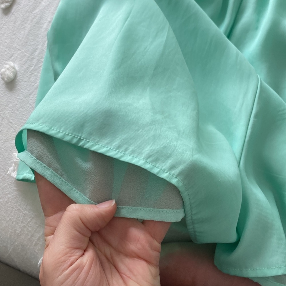 BCBG RUFFLE ROMPER - Picture 9 of 9